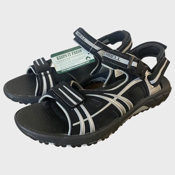 Merrell Mix Master Sport Bound Convertible Sandals Men's Size 9 Black New - Picture 1 of 12